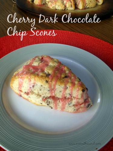 Cherry Dark Chocolate Chip Scones Cherry Dark Chocolate Chip Scones