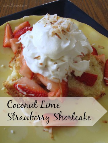 Coconut Lime Strawberry Shortcake Coconut Lime Strawberry Shortcake