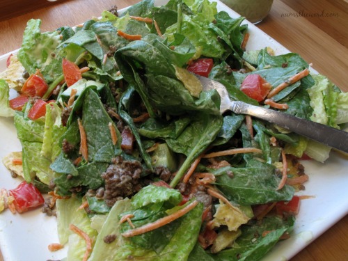 Thai Taco Salad Thai Taco Salad