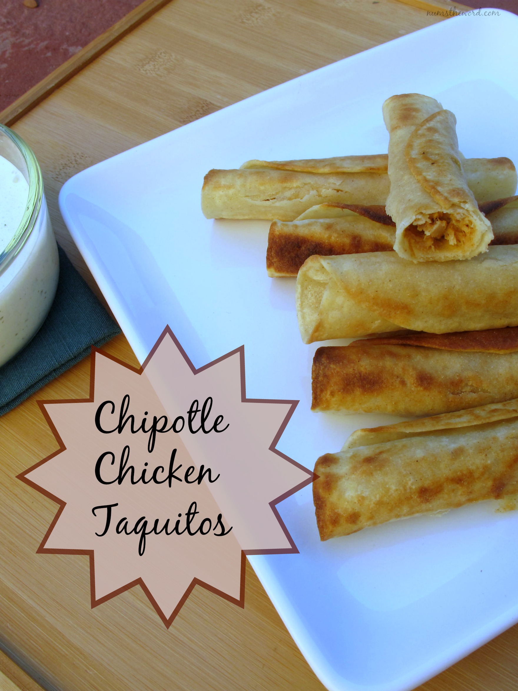 Chipotle Chicken Taquitos Chipotle Chicken Taquitos