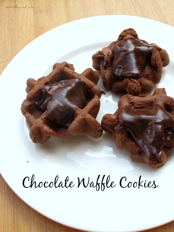 Chocolate Waffle Cookies Chocolate Waffle Cookies