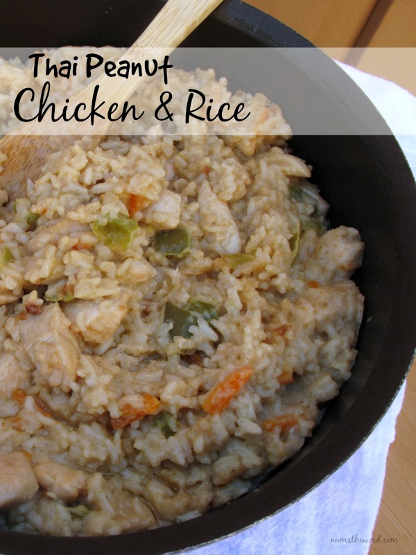 Thai Peanut Chicken and Rice Thai Peanut Chicken and Rice