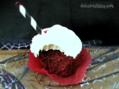 Blood Red Velvet Cupcakes Blood Red Velvet Cupcakes