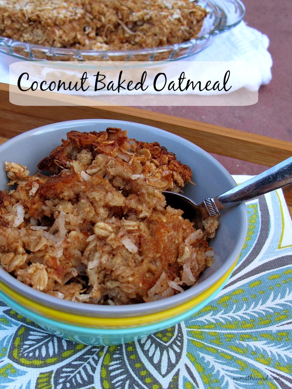 Coconut Baked Oatmeal Coconut Baked Oatmeal