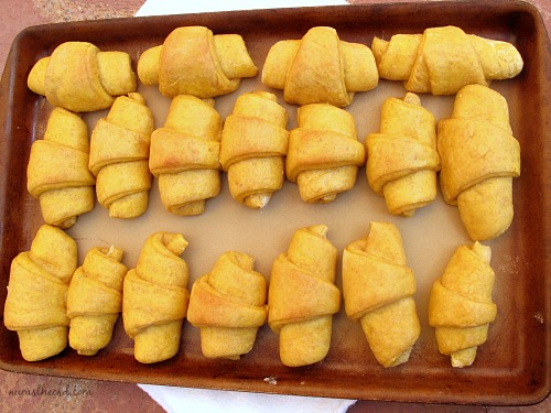 Pumpkin Crescent Rolls Pumpkin Crescent Rolls