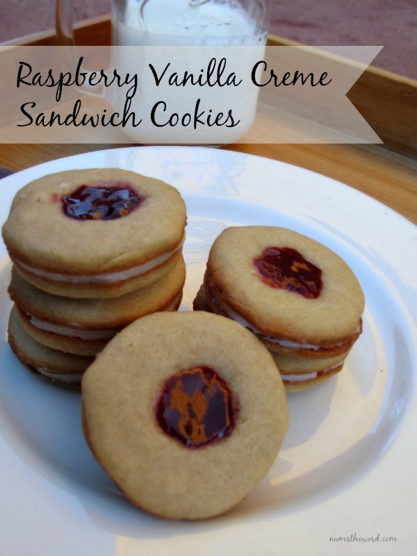 Raspberry Vanilla Creme Sandwich Cookies Raspberry Vanilla Creme Sandwich Cookies