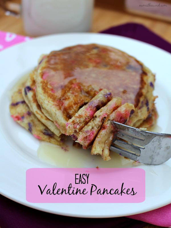 Easy Valentine Pancakes Easy Valentine Pancakes