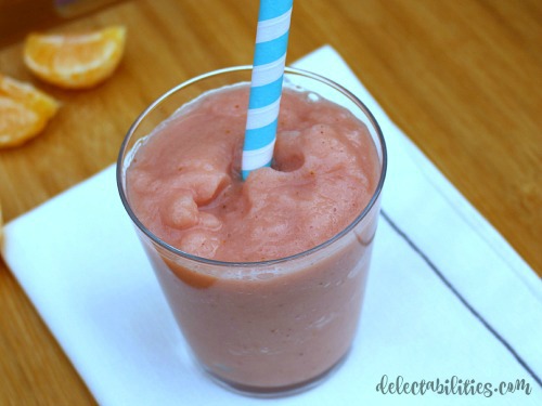 Orange Strawberry Banana Smoothie Orange Strawberry Banana Smoothie