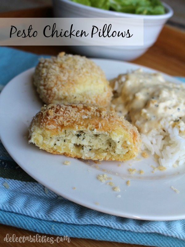 Pesto Chicken Pillows Pesto Chicken Pillows