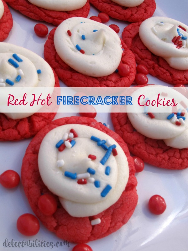 Red Hot Firecracker Cookies Red Hot Firecracker Cookies