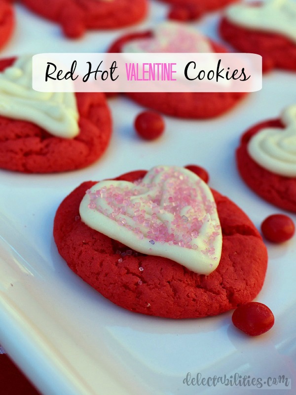 Red Hot Valentine Cookies Red Hot Valentine Cookies