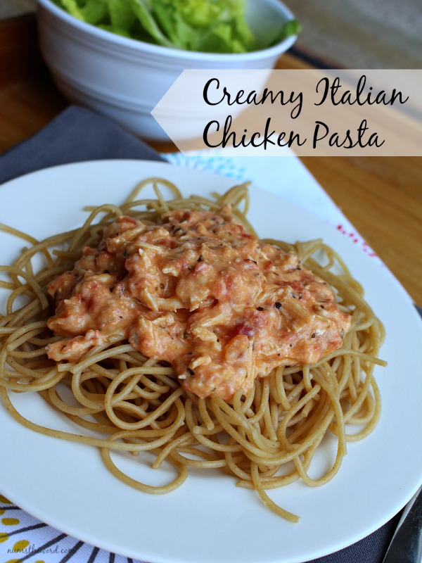 Creamy Italian Chicken Pasta Creamy Italian Chicken Pasta