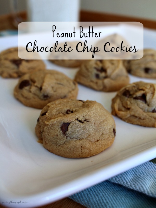 Peanut Butter Chocolate Chip Cookies Peanut Butter Chocolate Chip Cookies