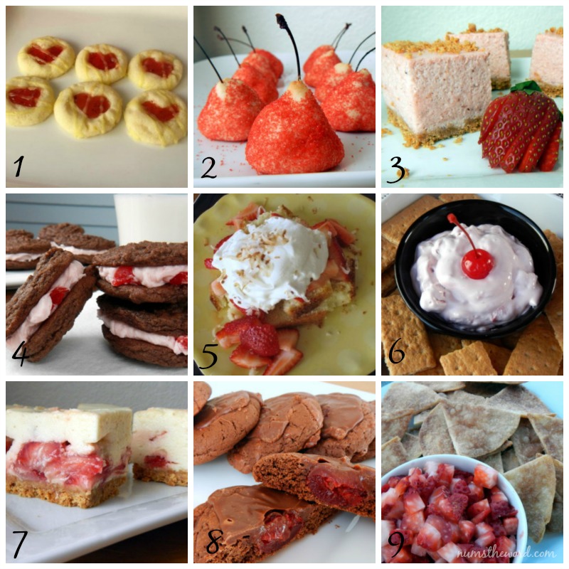Cherry Strawberry Valentine Treats Cherry Strawberry Valentine Treats