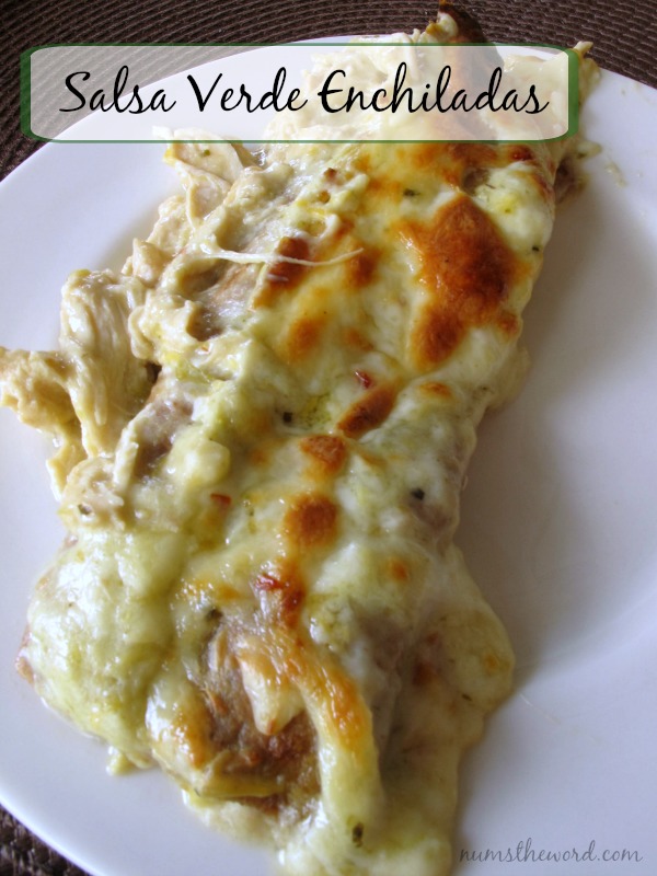 Salsa Verde Chicken Enchiladas Salsa Verde Chicken Enchiladas