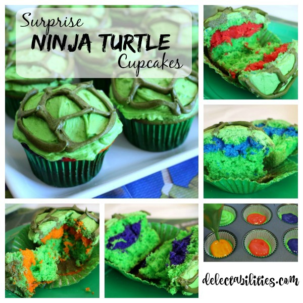 Ninja Turtle Cupcakes Ninja Turtle Cupcakes