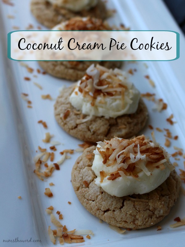 Coconut Cream Pie Cookies Coconut Cream Pie Cookies