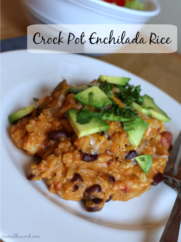 Crock Pot Enchilada Rice Crock Pot Enchilada Rice
