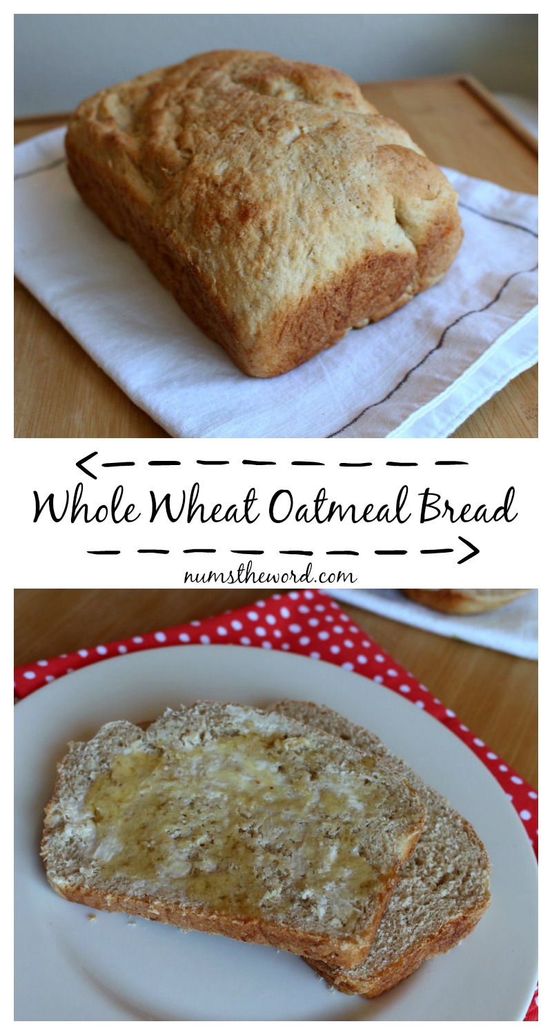 Whole Wheat Oatmeal Bread Whole Wheat Oatmeal Bread
