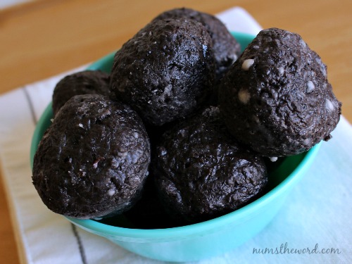 Dark Chocolate Baked Donut Holes Dark Chocolate Baked Donut Holes