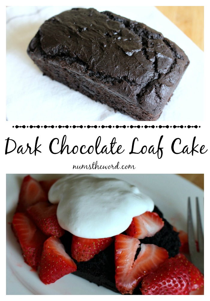 Dark Chocolate Loaf Cake Dark Chocolate Loaf Cake