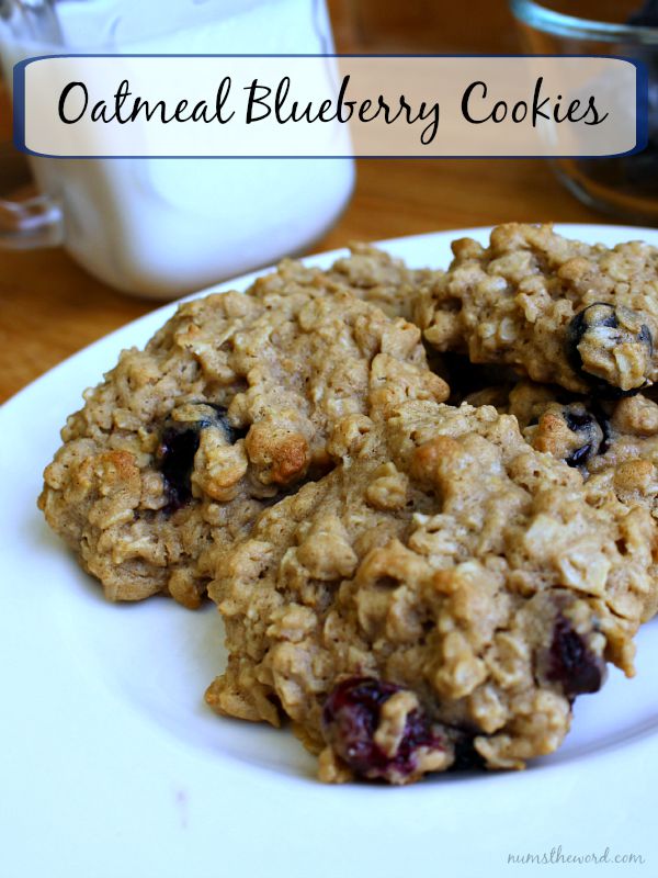 Oatmeal Blueberry Cookies Oatmeal Blueberry Cookies