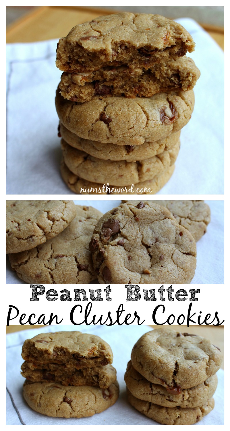 Peanut Butter Pecan Cluster Cookies Peanut Butter Pecan Cluster Cookies