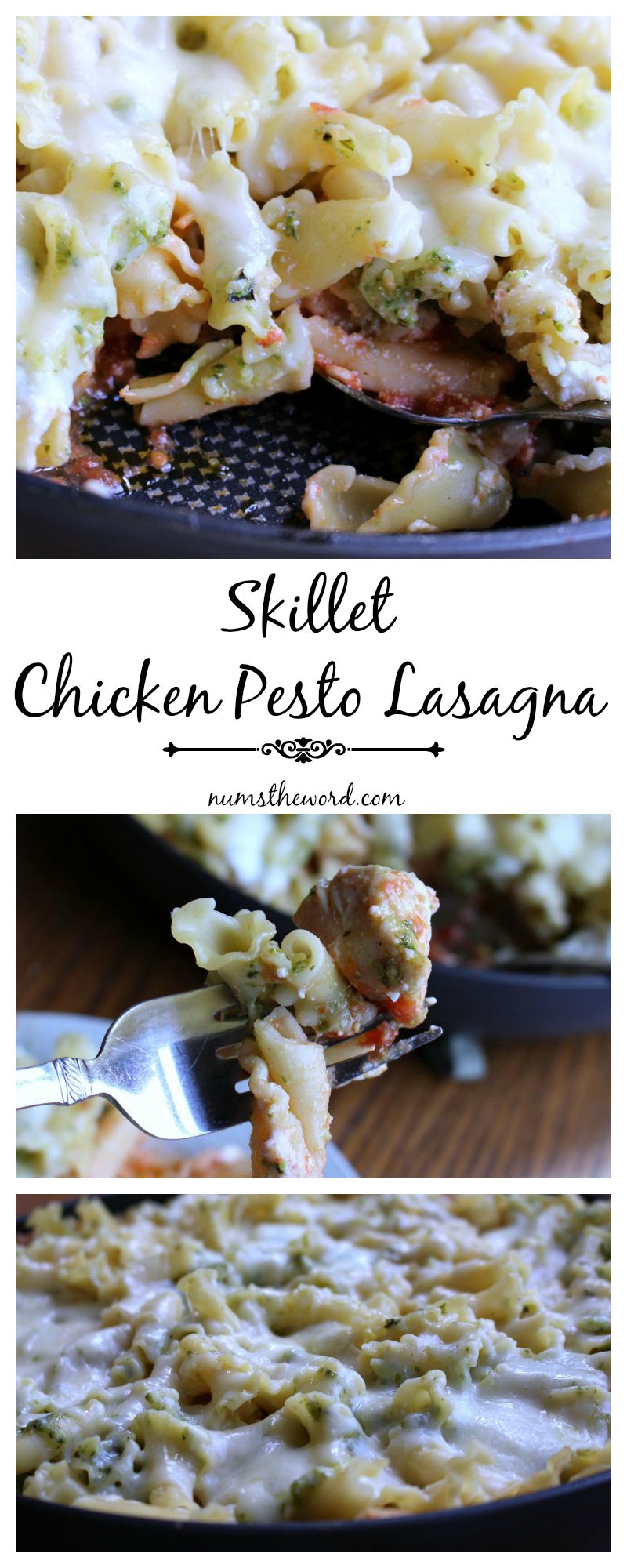 Skillet Chicken Pesto Lasagna Skillet Chicken Pesto Lasagna