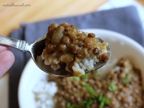 Crock Pot Lentils with Curry Crock Pot Lentils with Curry