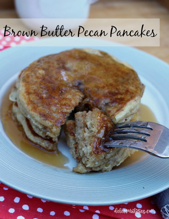 Brown Butter Pecan Pancakes Brown Butter Pecan Pancakes
