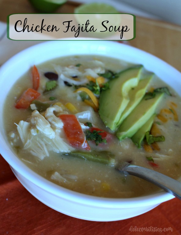 Chicken Fajita Soup Chicken Fajita Soup