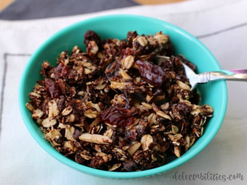 Chocolate Cherry Granola Chocolate Cherry Granola