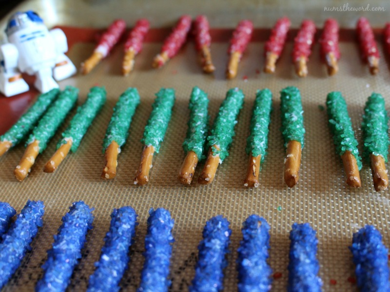 Lightsaber Pretzels Lightsaber Pretzels