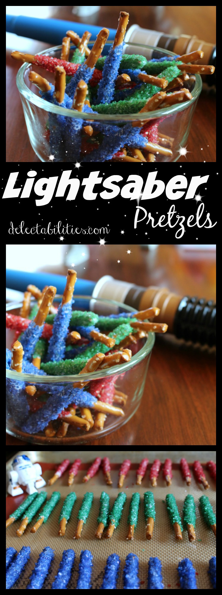 Lightsaber Pretzels Lightsaber Pretzels