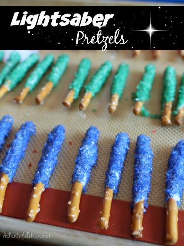 Lightsaber Pretzles Lightsaber Pretzles