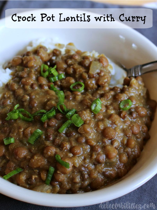 Crock Pot Lentils with Curry Crock Pot Lentils with Curry