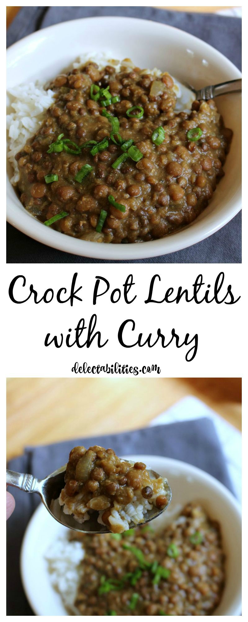 Crock Pot Lentils w Curry Crock Pot Lentils w Curry