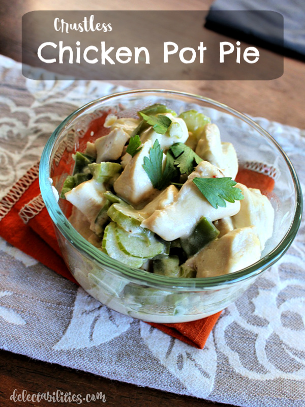 Crustless Chicken Pot Pie Crustless Chicken Pot Pie