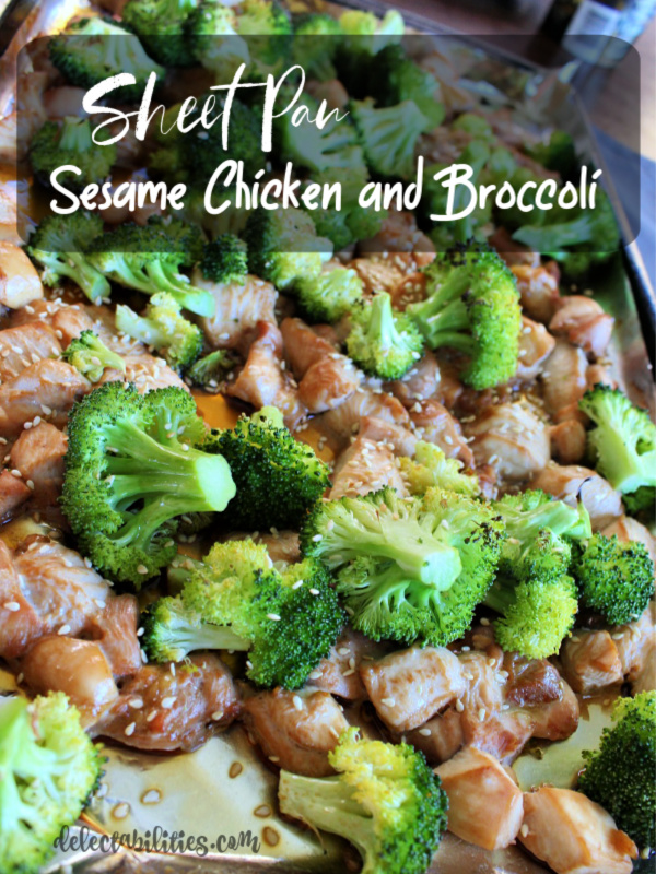 Sheet Pan Sesame Chicken and Broccoli Sheet Pan Sesame Chicken and Broccoli