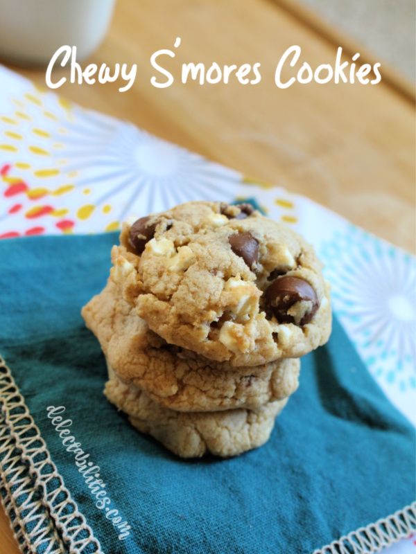 Chewy S'mores Cookies Chewy S'mores Cookies